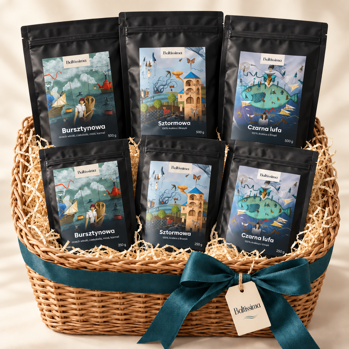 Kolekcja Baltissima — zestaw 250 g + 500 g