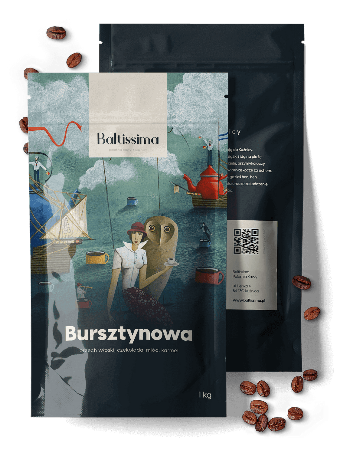Baltissima Bursztynowa, 1000 g, ziarno