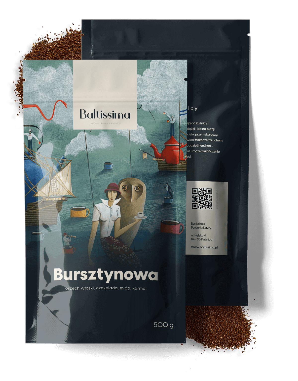 Baltissima Bursztynowa, 500 g, mielona